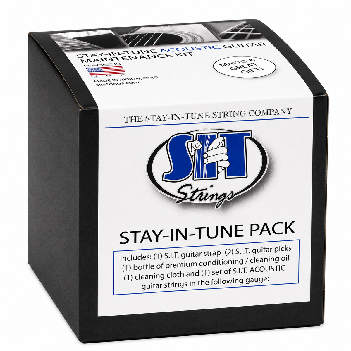 S.I.T. acoustic guitar gift pack