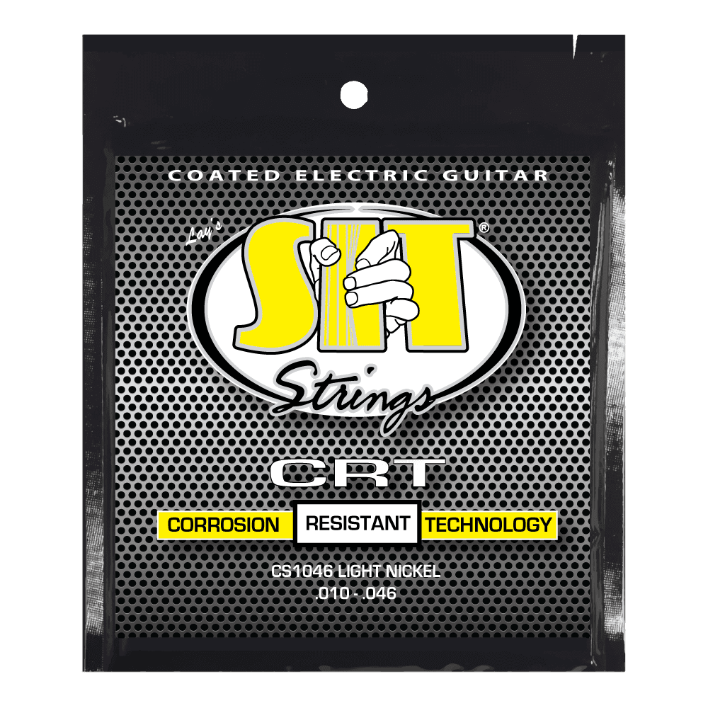 S.I.T. CRT Coated Electric Guitar Strings – 10–46 (CS1046 Light)
