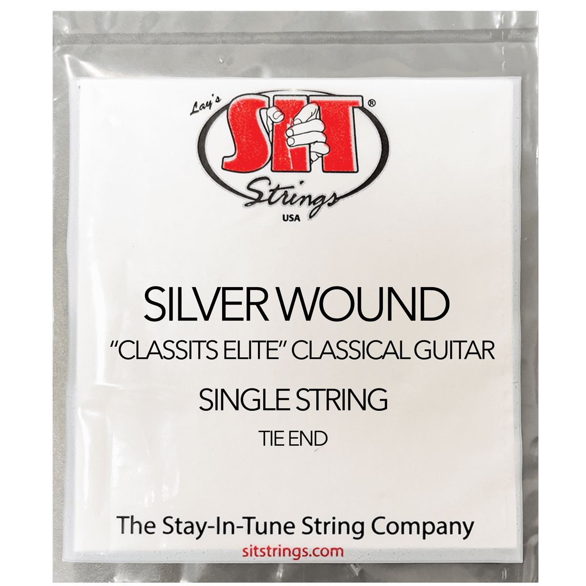 S.I.T. Silver Wound Classits Elite Classical Guitar Tie End Singles