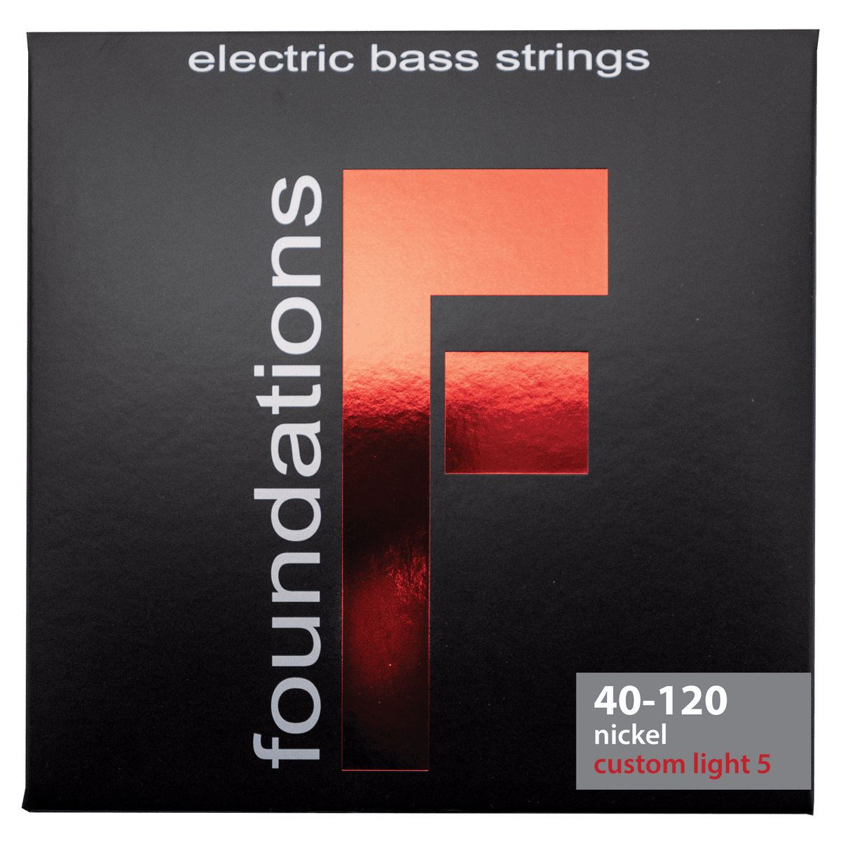 S.I.T. Foundations Nickel 5-String Bass Strings – 40–120 (FN540120L Custom Light)