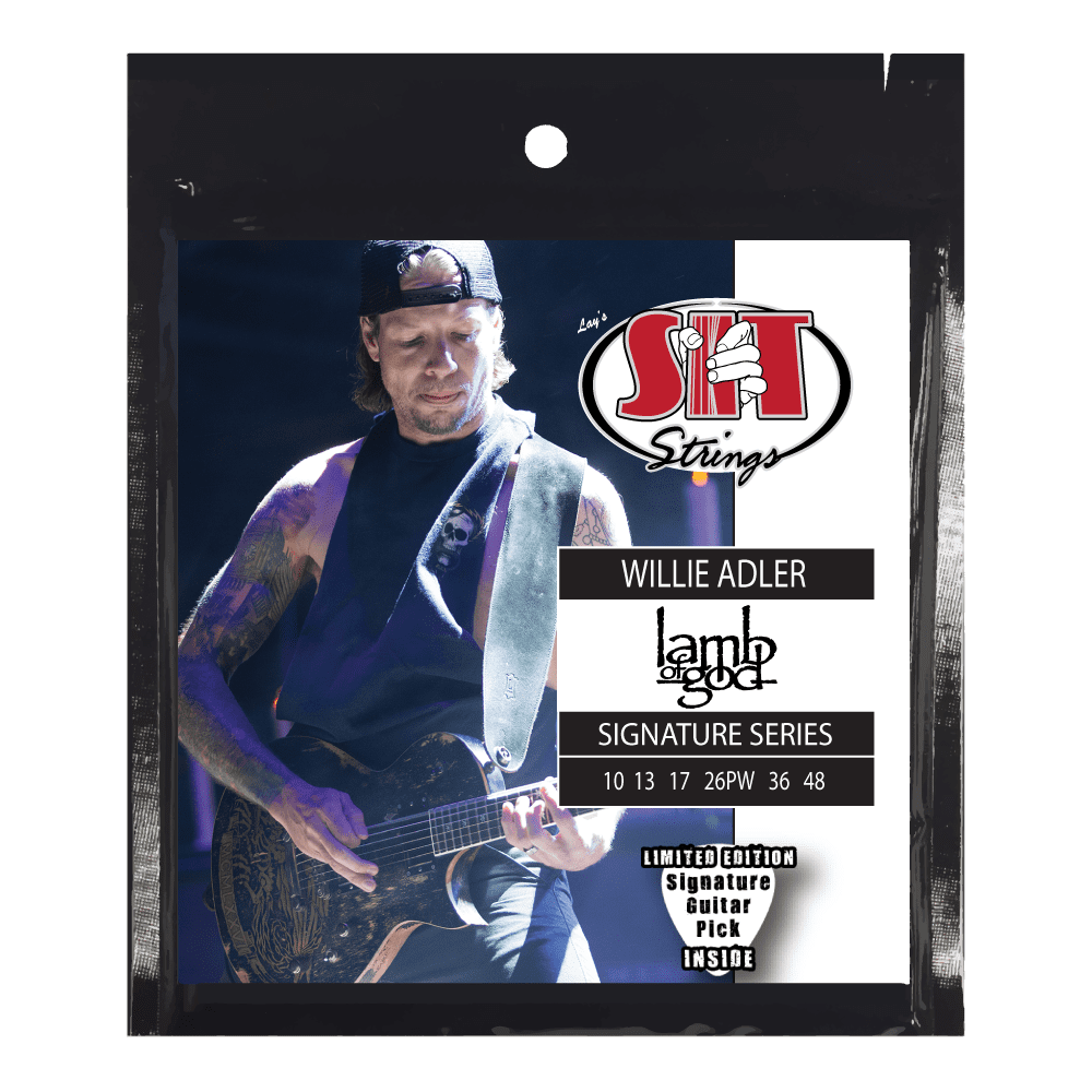 S.I.T. Willie Adler Signature Electric Guitar Strings – 10–48 (Power Wound Nickel)