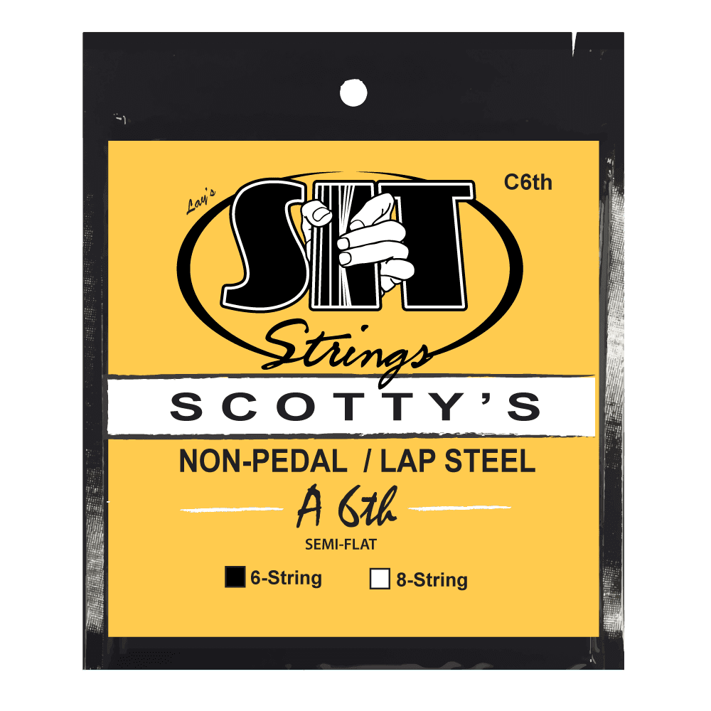 S.I.T. Scotty’s Non-Pedal / Lap Steel Guitar Strings – .015–.034 (SC6A6TH A6 6-String)