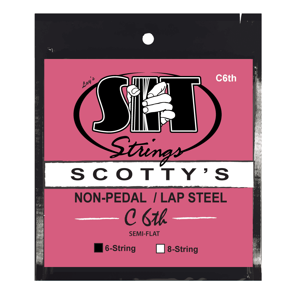 S.I.T. Scotty’s Non-Pedal / Lap Steel Guitar Strings – .015–.036 (SC6C6TH C6 6-String)