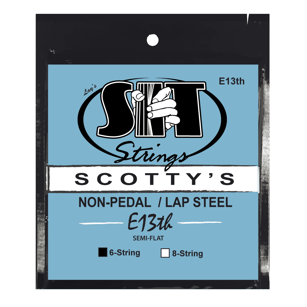 S.I.T. Scotty’s Non-Pedal / Lap Steel Guitar Strings – .010–.030 (SC6E13TH E13 6-String)