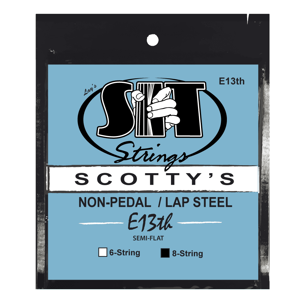 S.I.T. Scotty’s Non-Pedal / Lap Steel Guitar Strings – .010–.036 (SC8E13TH E13 8-String)