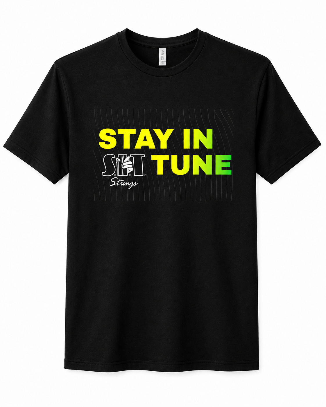 S.I.T. Stay In Tune T-Shirt (Neon Fade)