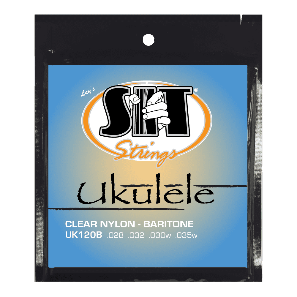 S.I.T. Ukulele Strings – Baritone Clear Nylon (UK120B)