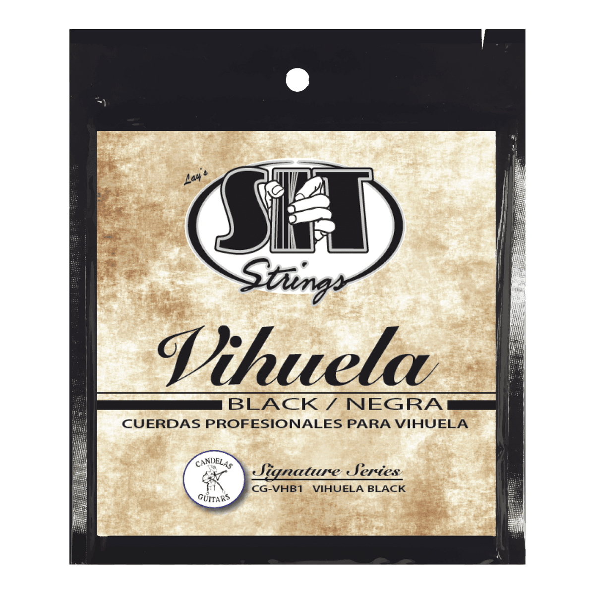 S.I.T. Vihuela Strings – Black (CG-VHB1)