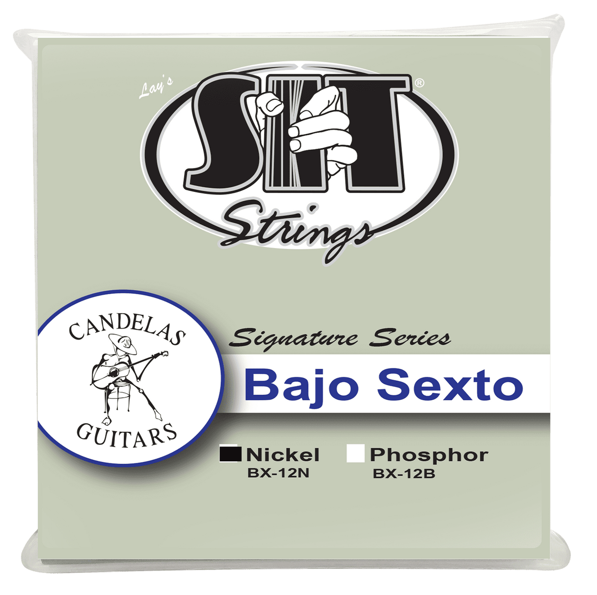 S.I.T. Bajo Sexto Loop End Strings – (12 String Nickel BX-12N)