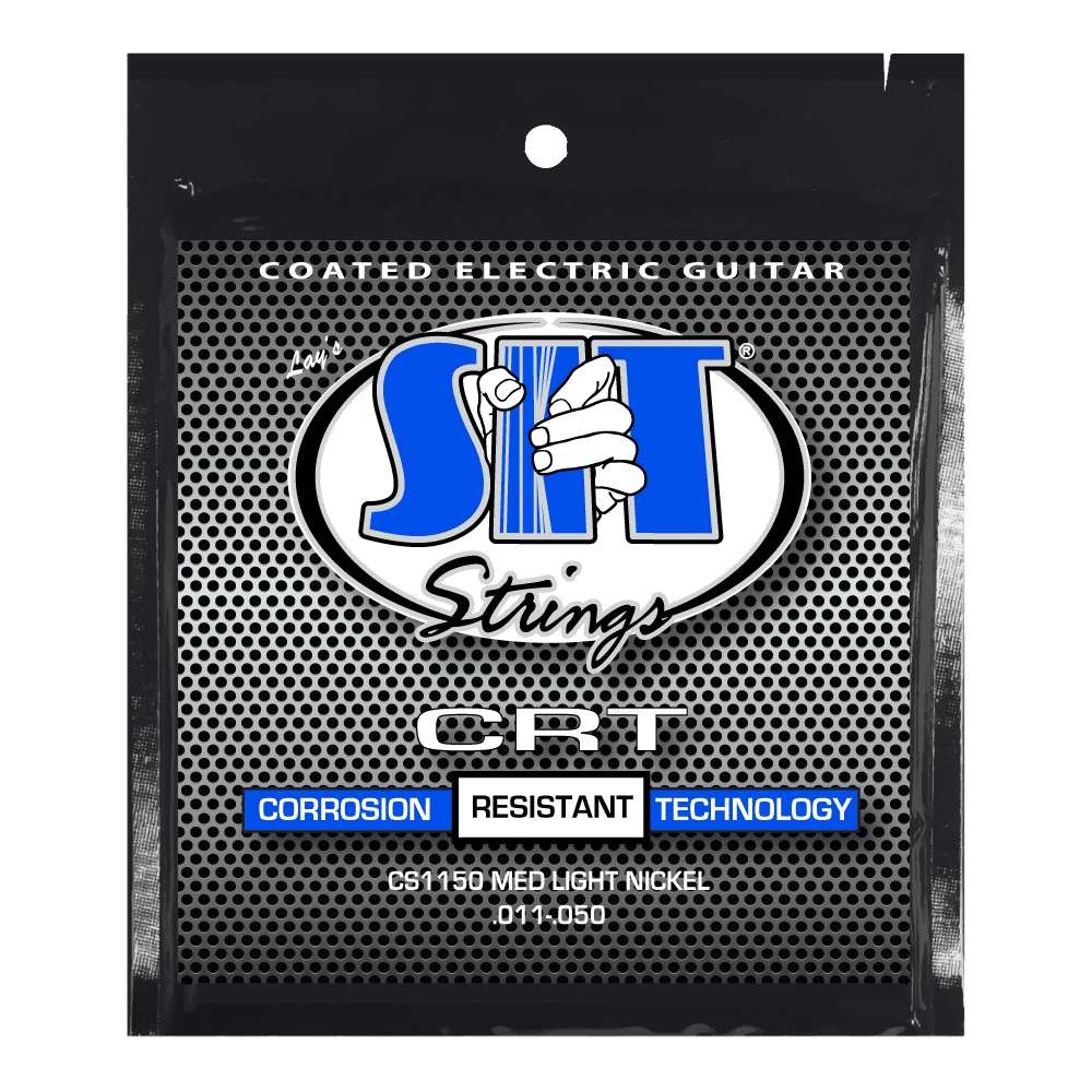 S.I.T. CRT Coated Electric Guitar Strings – 11–50 (CS1150 Medium Light)