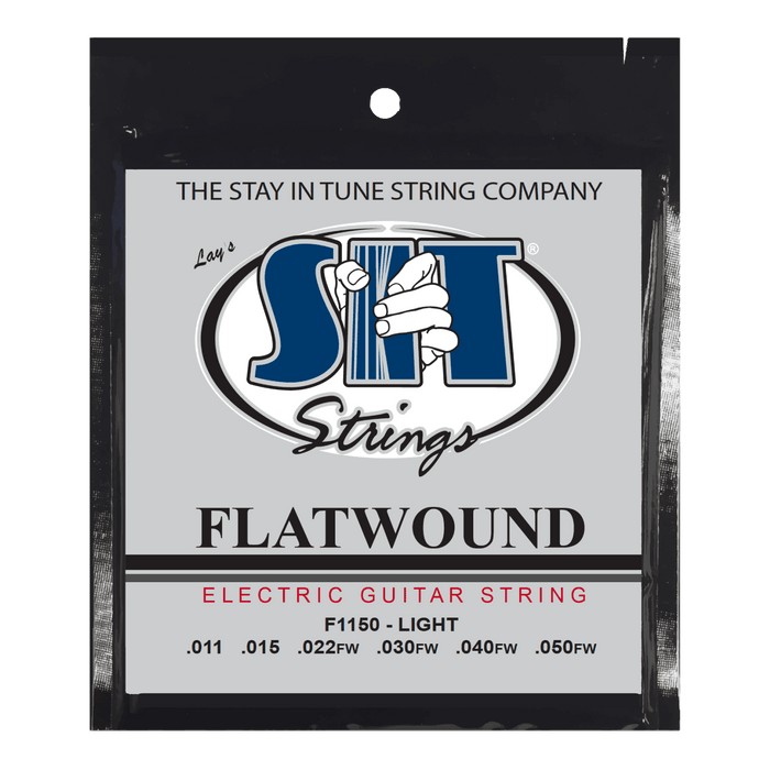 Power Flat Flatwound Electric Guitar Strings – 11–50 (F1150 Light)