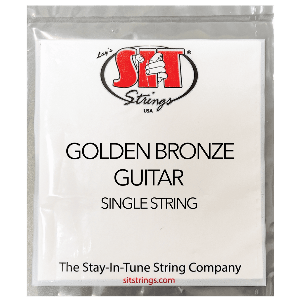 S.I.T. Golden Bronze 80/20 Acoustic Guitar Singles