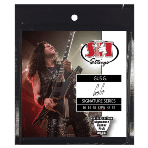 S.I.T. Gus G. Signature Electric Guitar Strings – 10–52 (Power Wound Nickel)