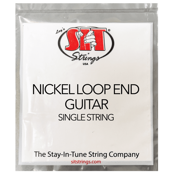 S.I.T. Banjo Nickel Wound Loop End Singles