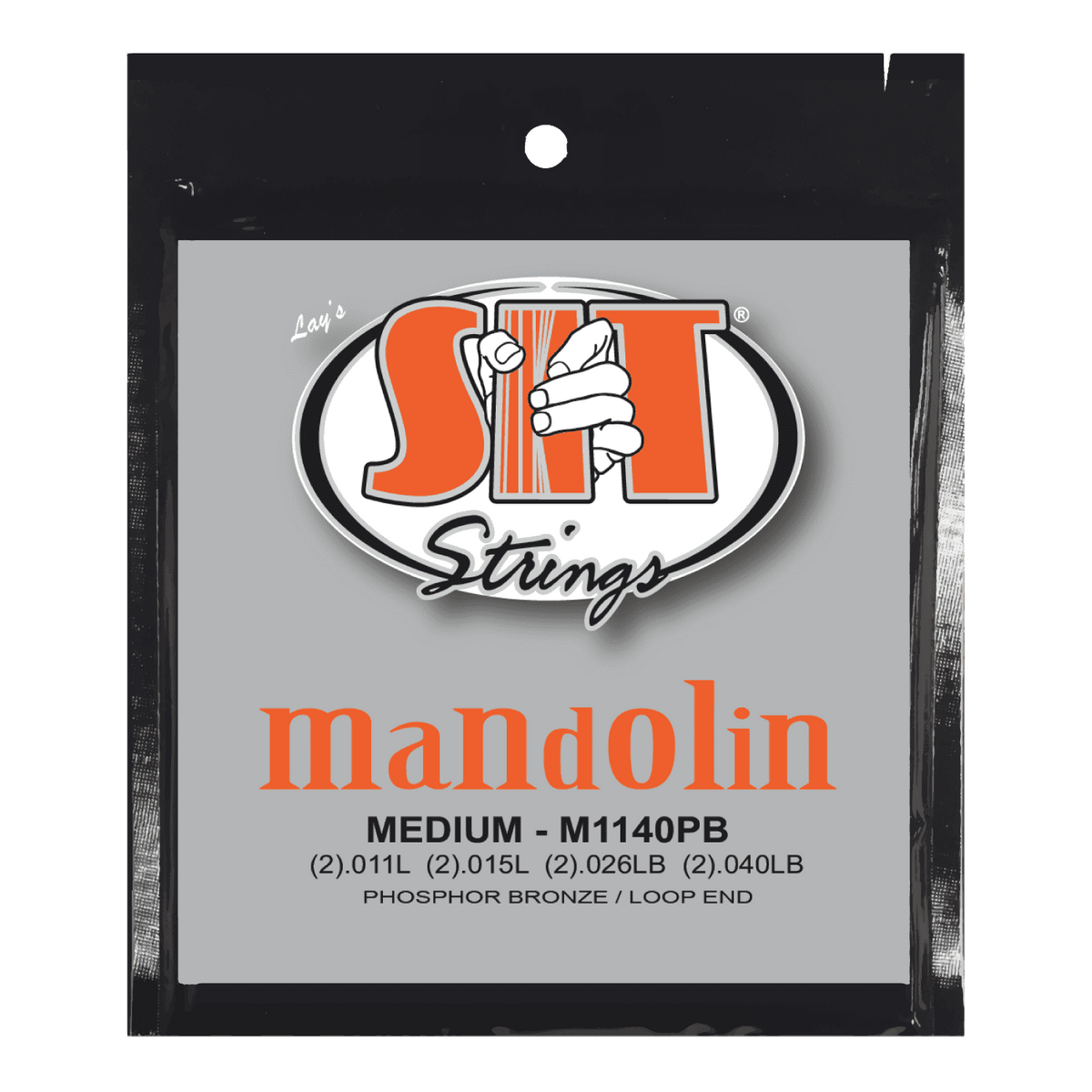 S.I.T. Phosphor Bronze Mandolin Strings 11–40 (M1140PB Medium)