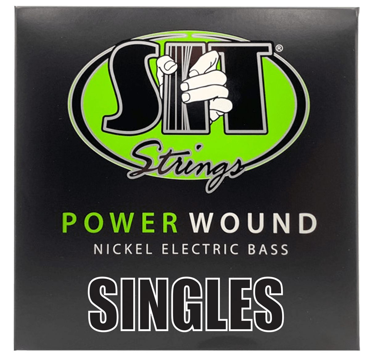 S.I.T. Power Wound Nickel bass single strings pack