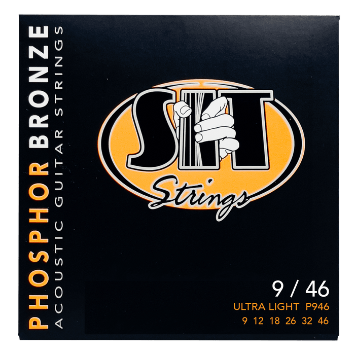 Phosphor Bronze Acoustic Guitar Strings – 9–46 (P946 Ultra Light)