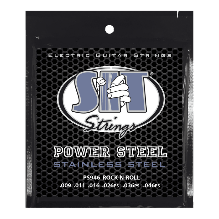 Power Steel Stainless Electric Guitar Strings – 9–46 (PS946 Rock N Roll)