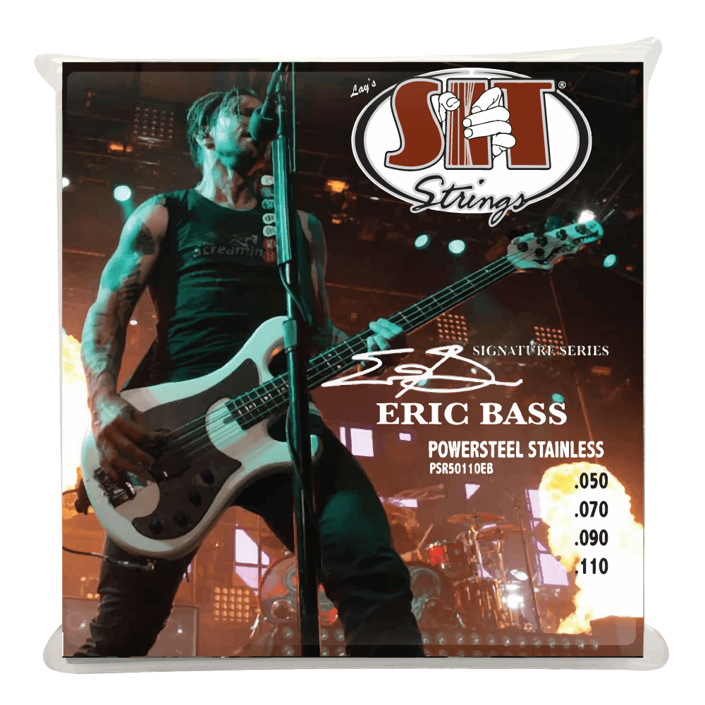 S.I.T. Eric Bass Signature 4-String Bass Strings – 50–110 (EB50110L Medium Heavy)