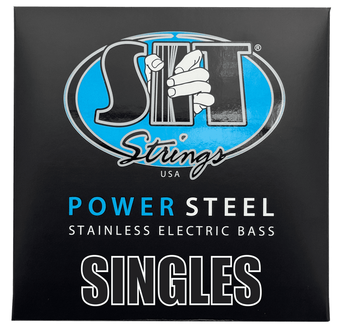 S.I.T. Power Steel Stainless Electric Bass Singles