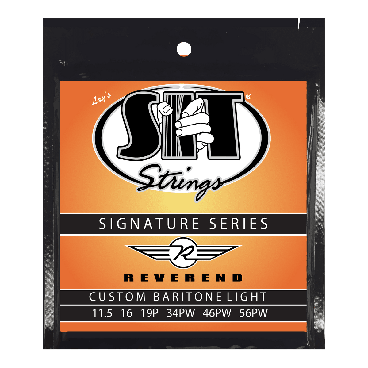 S.I.T. Reverend Signature Baritone Strings – 11.5–56 (Power Wound Nickel)