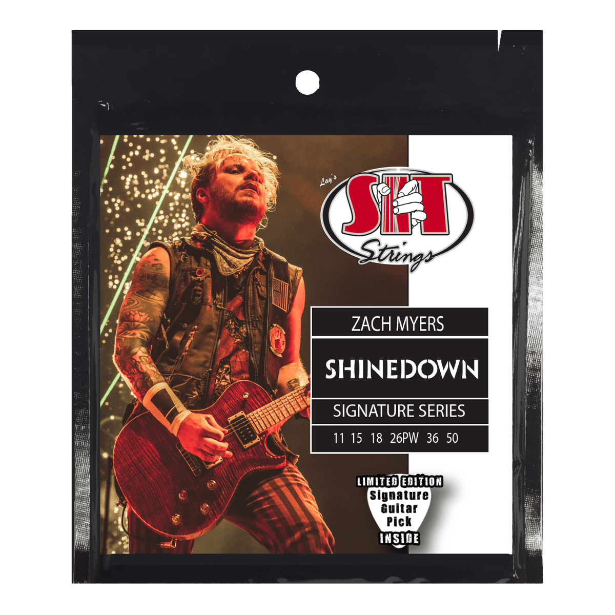 S.I.T. Zach Myers Signature Electric Guitar Strings – 11–50 (Power Wound Nickel)