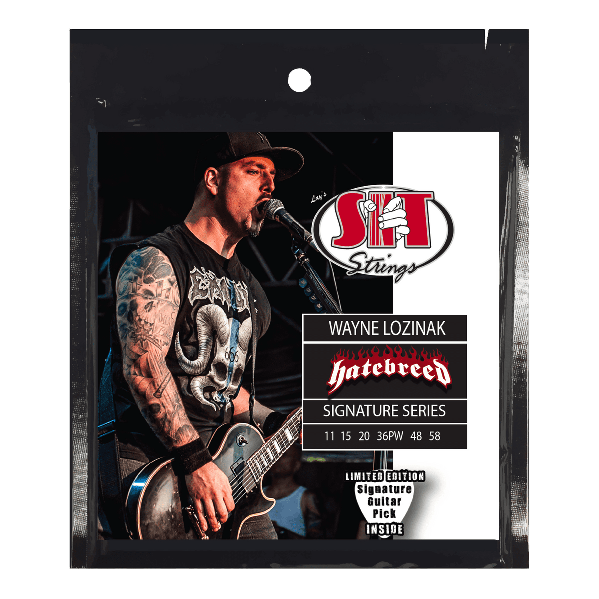 S.I.T. Wayne Lozinak Signature Electric Guitar Strings – 11–58 (Power Wound Nickel)