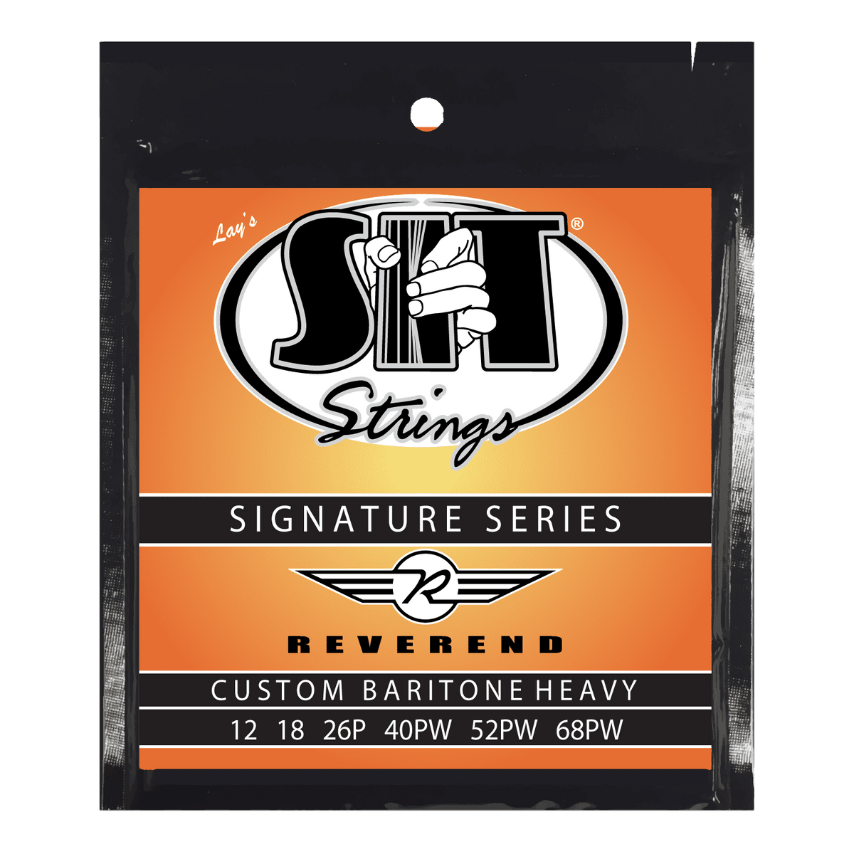 S.I.T. Reverend Signature Baritone Strings – 12–68 (Power Wound Nickel)