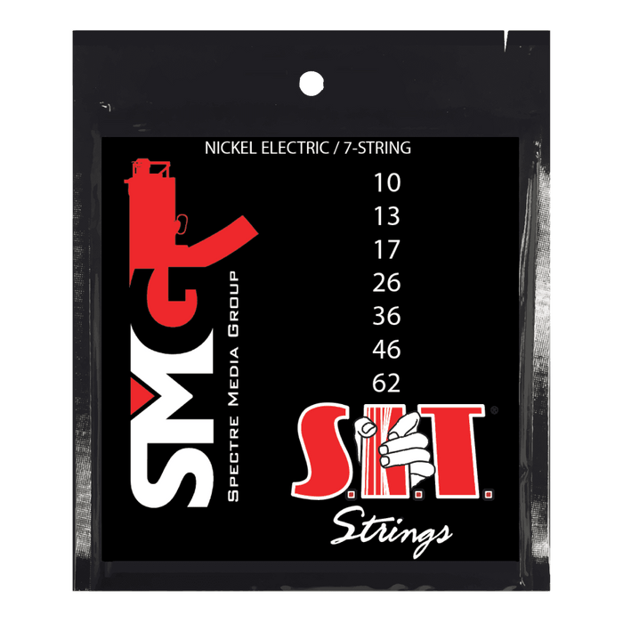 Glenn Fricker Signature 7-String Electric Guitar Strings – 10–62 (Power Wound Nickel)