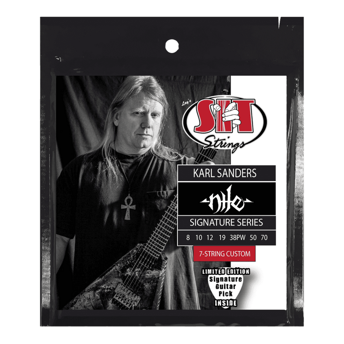 Karl Sanders Signature 7-String Electric Guitar Strings – 8–70 (Power Wound Nickel)