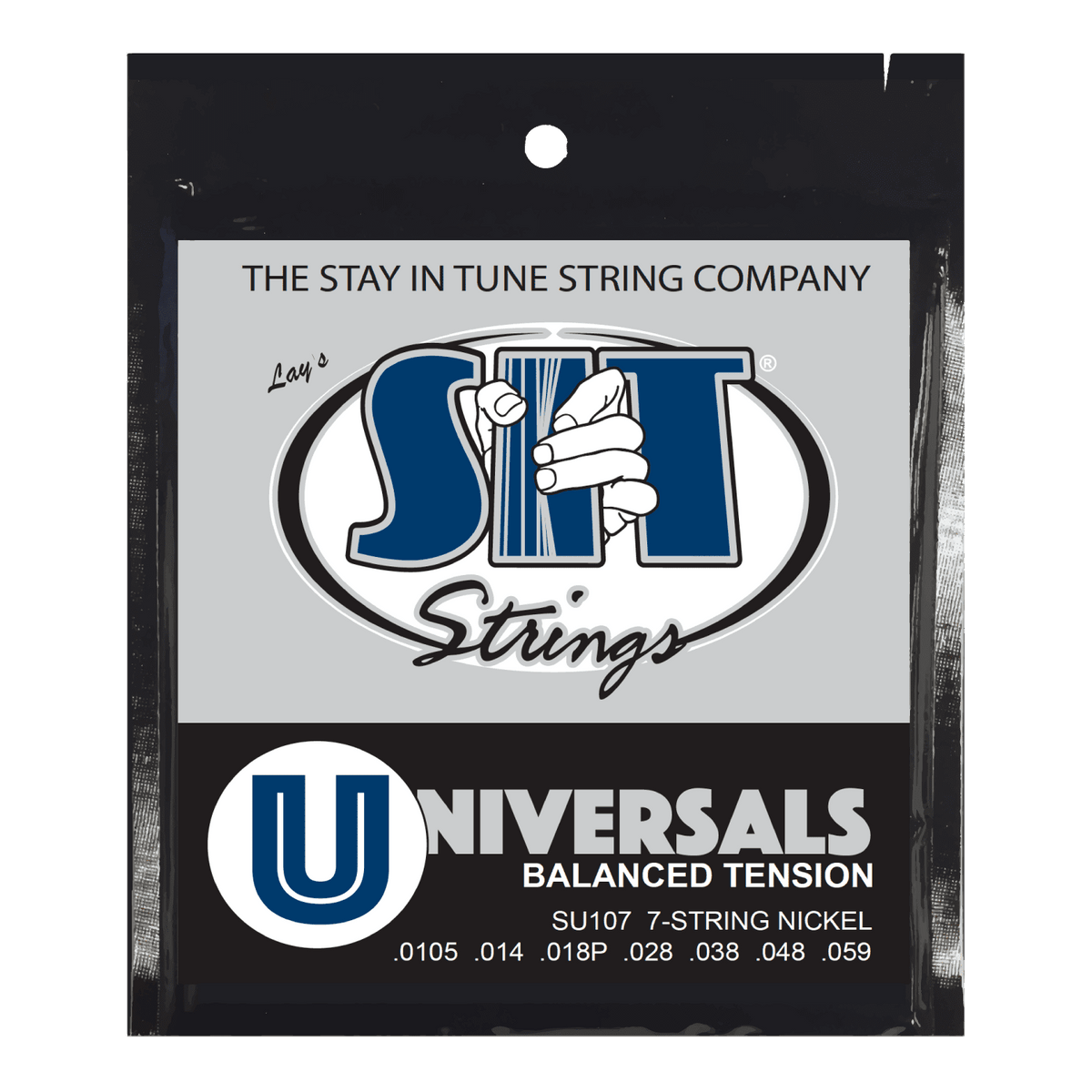 S.I.T. Universals Balanced Tension Electric Guitar Strings – 7-String (SU107 Extended Range)