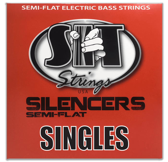 S.I.T. Silencer Nickel Semi Flat Bass Singles