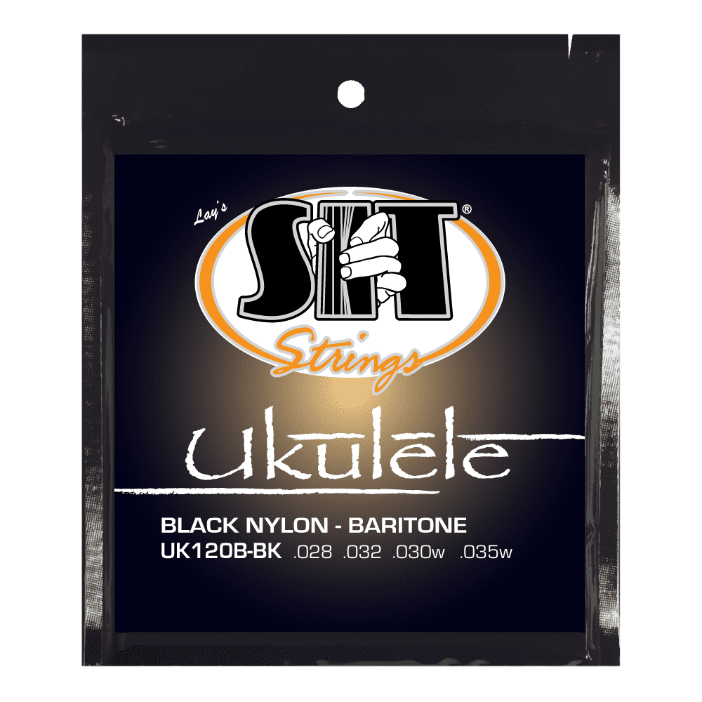 S.I.T. Ukulele Strings – Baritone Black Nylon (UK120B-BK)