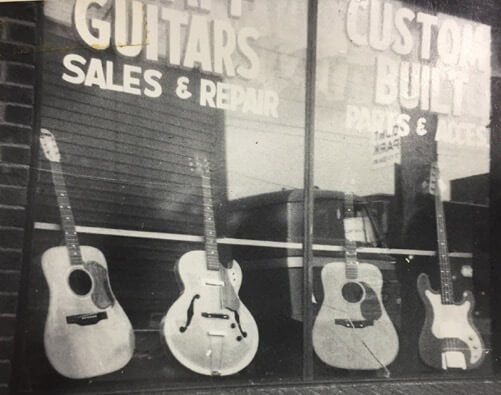 The shop window: guitar sales, repair and custom builds.