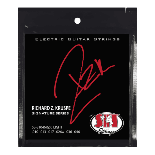 Richard Z. Kruspe guitar strings made with S.I.T. Power Wound Nickel Electric Guitar Strings