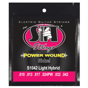 S.I.T. Strings Power Wound Nickel Electric Light Hybrid S1042