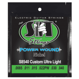 S.I.T. Strings Power Wound Nickel Electric Custom Ultra Light S8540